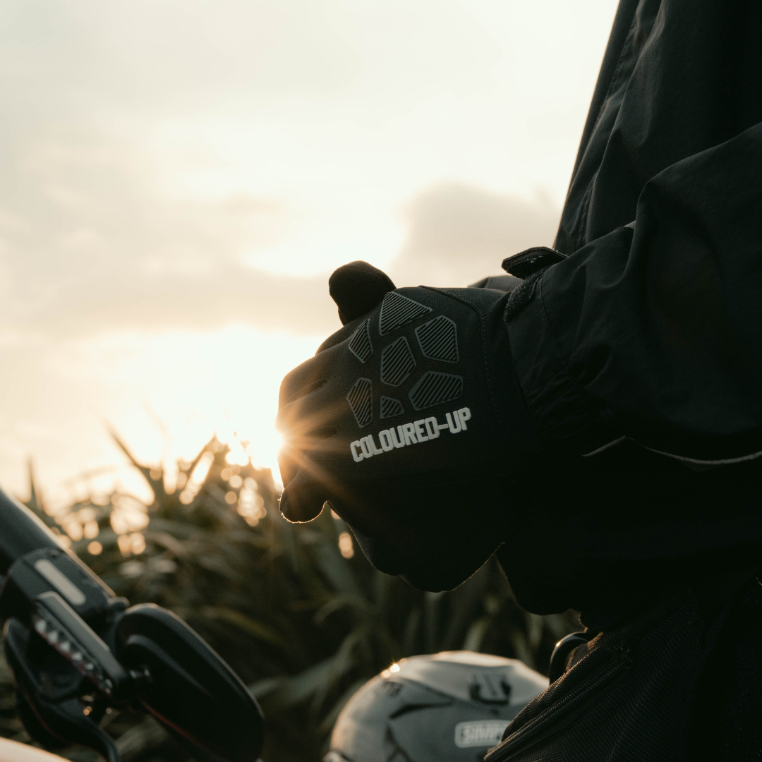 Coloured Up Riding Gloves