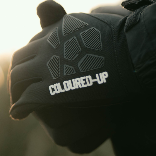 Coloured Up Riding Gloves