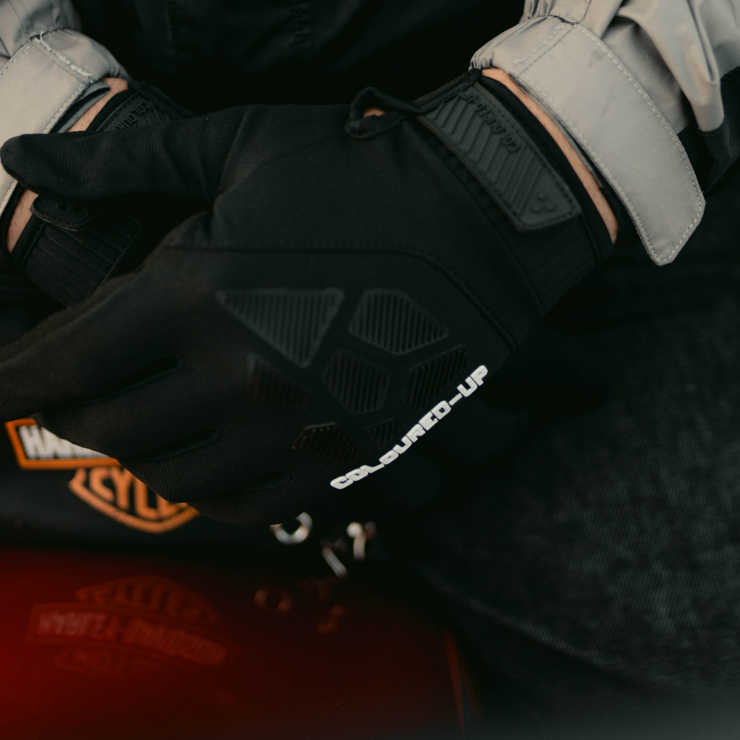 Coloured Up Riding Gloves